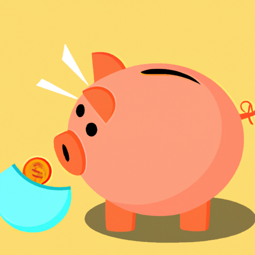 איור של קופת חזירים המסמלת מדיניות חיסכון